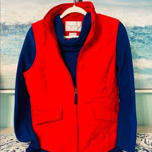 Van Heusen Red Quilted Vest